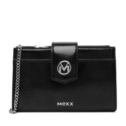 Torebka MEXX. Czarne kopertówki Mexx, bez wzorów, bez dodatków. Za 169.99 zł.