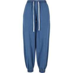 Spodnie Do Joggingu Damskie Denim Lekkie. Niebieskie spodnie dresowe Urban Classics, xs, bez wzorów, z denimu. Za 115.99 zł.