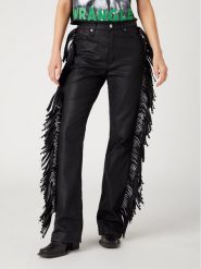 Wrangler Jeansy Wastward W2H3G2100 112326028 Czarny Bootcut Fit. Czarne jeansy Wrangler, bez wzorów. Za 129.99 zł.