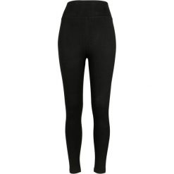 Legginsy Damskie Z Wysokimi Stanami. Czarne legginsy Urban Classics, m, bez wzorów, z podwyższonym stanem. Za 115.99 zł.