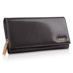 Portfel skórzany BETLEWSKI czarny BPD-DT-106. Czarne portfele Betlewski, bez wzorów, ze skóry. Za 139.00 zł.