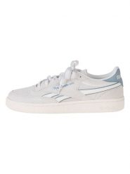 Reebok Skórzane sneakersy "Club C Revenge" w kolorze kremowo-szarym rozmiar: 39. Brązowe trampki Reebok, bez wzorów, bez zapięcia. Za 244.95 zł.