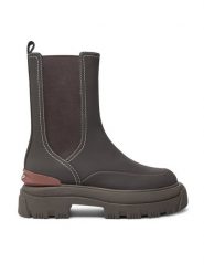 HOFF Sztyblety Lake 22425001 Brązowy. Brązowe botki Hoff, bez wzorów, ze skóry, bez obcasa, na płaskiej podeszwie, bez zapięcia. Za 569.99 zł.
