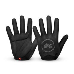 Rękawiczki rowerowe Gravel unisex SIROKO Frontier. Czarne rękawiczki SIROKO, bez wzorów, z tkaniny, sportowe. Za 148.00 zł.