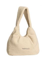 Rethinkit Torebka "Fuzzy" w kolorze beżowym rozmiar: onesize. Brązowe torby na ramię Rethinkit, bez wzorów, z materiału, na ramię, bez dodatków. Za 192.79 zł.