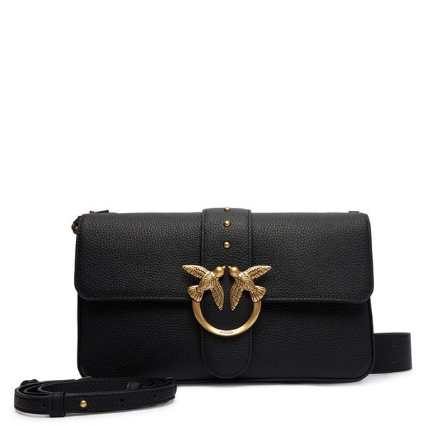 Torebka PINKO. Czarne torebki klasyczne Pinko, bez wzorów, bez dodatków. Za 1,759.00 zł.