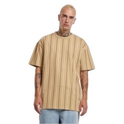 Koszulka damska Urban Classics Printed Pinstripe. Białe koszulki sportowe Urban Classics, bez wzorów, bez ramiączek. Za 149.50 zł.