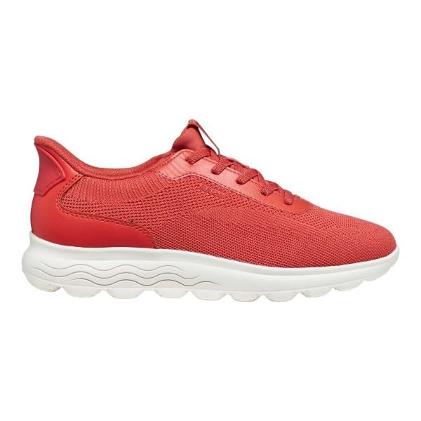 Baskets Femme Baskets Geox D SPHERICA PLUS Rouge Geox. Czerwone obuwie sportowe Geox, bez zapięcia. Za 464.00 zł.