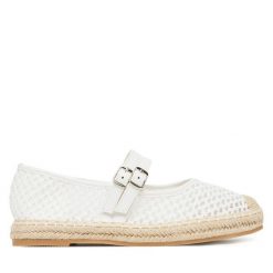 Espadryle Call It Spring. Białe espadryle Call it Spring, bez wzorów, bez obcasa, bez zapięcia. Za 249.99 zł.