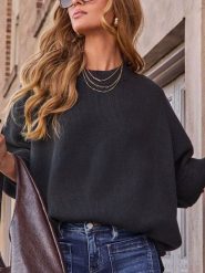 Milan Kiss Sweter w kolorze czarnym rozmiar: S. Czarne swetry Milan Kiss, s, bez wzorów, bez ramiączek. Za 139.95 zł.