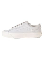 Vans Skórzane sneakersy "Old Skool" w kolorze białym rozmiar: 44. Białe trampki Vans, bez wzorów, bez zapięcia. Za 259.95 zł.