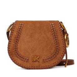 Torebka MICHAEL Michael Kors. Brązowe listonoszki MICHAEL Michael Kors, bez wzorów, bez dodatków. Za 1,289.00 zł.