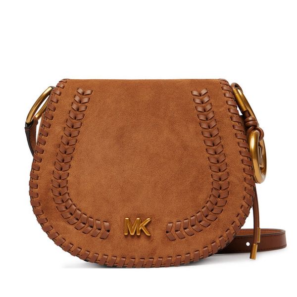 Torebka MICHAEL Michael Kors. Brązowe listonoszki MICHAEL Michael Kors, bez wzorów, bez dodatków. Za 820.99 zł.