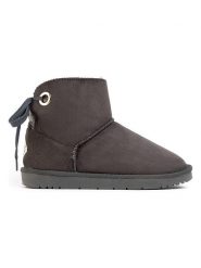 ISLAND BOOT Botki zimowe "Rodrigue" w kolorze szarym rozmiar: 37. Szare botki Island Boot, na zimę, bez wzorów, z materiału, bez obcasa, bez zapięcia. Za 136.78 zł.