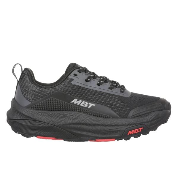 Damskie buty do chodzenia MBT Alpha 1000. Czarne trekkingi MBT, z gumy, trekkingowe. Za 625.50 zł.