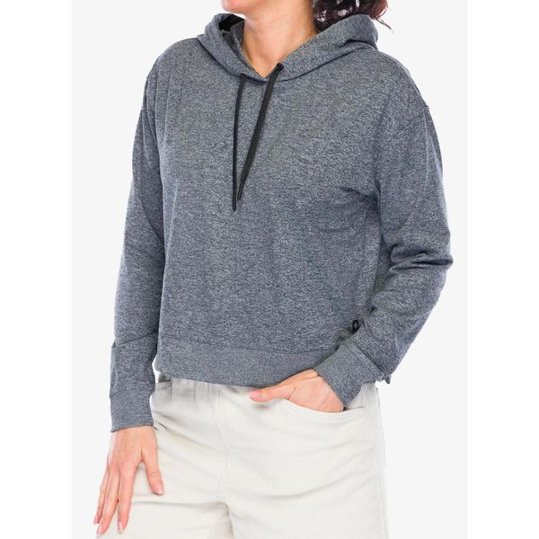 Bluza z kapturem damska Black Diamond Circuit Midlayer Hoody. Szare bluzy Black Diamond, bez wzorów, z kapturem. Za 272.99 zł.