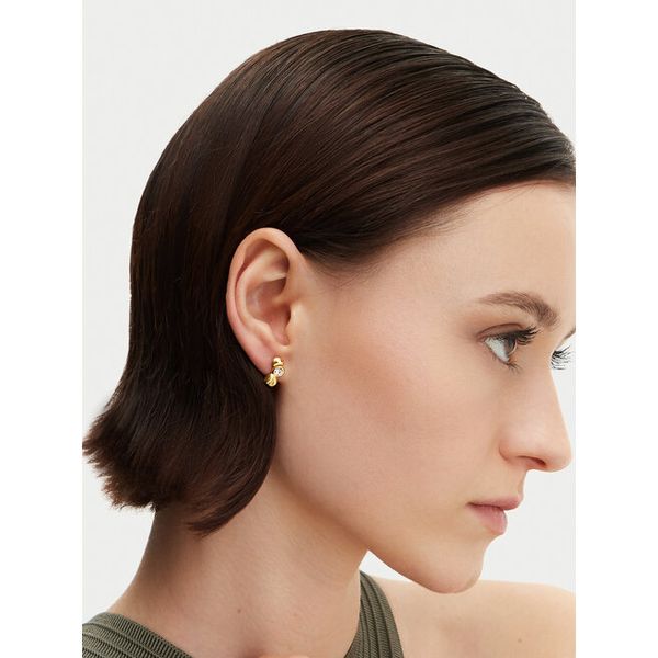 Kolczyki Guess. Żółte kolczyki Guess, złote. Za 119.99 zł.