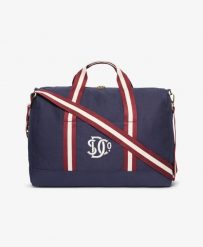Superdry Torba Weekender Athletic Essentials z płótna - CLASSIC NAVY. Niebieskie torby na ramię Superdry, bez wzorów, z bawełny, klasyczne, na ramię, bez dodatków. Za 323.50 zł.