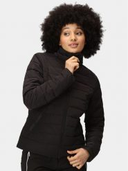 Regatta Kurtka przejściowa Keava III RWN271 Czarny Regular Fit. Czarne kurtki Regatta, bez wzorów, z syntetyku, bez kaptura. Za 599.99 zł.