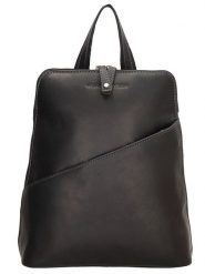 HIDE & STITCHES Skórzany plecak w kolorze czarnym - 24 x 29 x 10 cm rozmiar: onesize. Czarne plecaki HIDE & STITCHES, bez wzorów, z materiału. Za 252.99 zł.