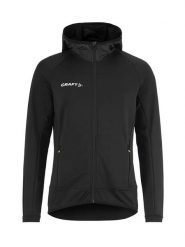 Craft Extend Full Zip W treningowa bluza elastyczna. Czarne bluzy Craft, m, bez wzorów, z poliesteru, bez kaptura. Za 354.00 zł.