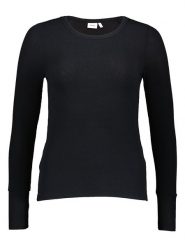 Wojas Koszulka w kolorze granatowym rozmiar: XL. Niebieskie bluzki Wojas, xl, bez wzorów, prążkowane, bez kołnierzyka, bez ramiączek. Za 56.53 zł.