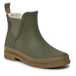 Kalosze Tretorn. Zielone kalosze Tretorn, bez wzorów. Za 379.99 zł.
