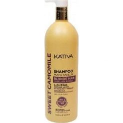 Kativa Sweet Camomile Shampoo Szampon do włosów blond 1000ml. Szampony do włosów marki Kativa. Za 60.31 zł.