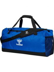 Torba sportowa Hummel Core 2.0. Czarne torby na ramię Hummel, bez wzorów, z materiału, sportowe, na ramię, bez dodatków. Za 197.50 zł.