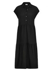 Sublevel Sukienka w kolorze czarnym rozmiar: XS. Czarne sukienki Sublevel, na co dzień, xs, bez wzorów, bez kołnierzyka, bez ramiączek, maxi, proste. Za 69.99 zł.