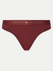 Tommy Hilfiger Figi klasyczne UW0UW05588 Bordowy Regular Fit. Czerwone figi TOMMY HILFIGER, xs, bez wzorów, z bawełny. Za 69.99 zł.