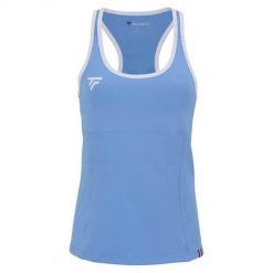 Koszulka sportowa damska Tecnifibre 22WTANAZ3. Niebieskie koszulki sportowe TECNIFIBRE, bez wzorów, z poliesteru, bez ramiączek. Za 260.50 zł.