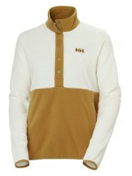 Helly Hansen Bluza polarowa "Daybreaker Snap" w kolorze kremowo-jasnobrązowym rozmiar: M. Brązowe bluzy Helly Hansen, m, bez wzorów, z polaru, bez kaptura. Za 158.47 zł.