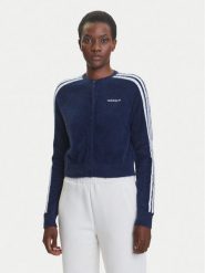 Adidas Kardigan Fluffy JW3644 Granatowy Regular Fit. Niebieskie kardigany Adidas, xl, bez wzorów, z syntetyku. Za 329.99 zł.