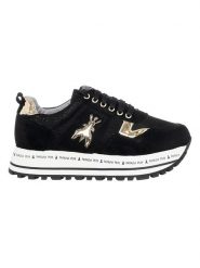 Patrizia Pepe Sneakersy w kolorze czarnym rozmiar: 39. Czarne trampki Patrizia Pepe, bez wzorów, bez zapięcia. Za 308.95 zł.