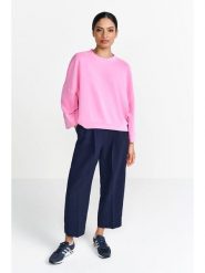 Rich & Royal Bluza w kolorze jasnoróżowym rozmiar: L. Różowe bluzy Rich & Royal, l, bez wzorów, bez kaptura. Za 201.55 zł.