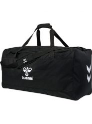 Torba sportowa Hummel Core 2.0. Czarne torby na ramię Hummel, bez wzorów, z materiału, sportowe, na ramię, bez dodatków. Za 286.00 zł.