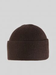 4F Czapka zimowa damska - brązowa Uniwersalny. Brązowe czapki 4f, bez wzorów, z dzianiny. Za 49.99 zł.