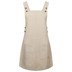 Trespass Twirl - Damska sukienka na co dzień Owsianka. Brązowe sukienki Trespass, na co dzień, s, bez wzorów, sportowe, bez kołnierzyka, bez ramiączek, sportowe. Za 277.99 zł.