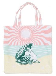 Moomin Torba plażowa "Beach Day" ze wzorem - 42 x 44 cm rozmiar: onesize. Torby na ramię Moomin, bez wzorów, z bawełny, na ramię, bez dodatków. Za 135.49 zł.