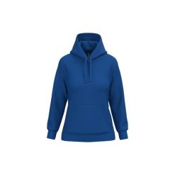 Bluza damska z kapturem Kariban. Niebieskie bluzy KARIBAN, m, bez wzorów, z bawełny, z kapturem. Za 181.00 zł.