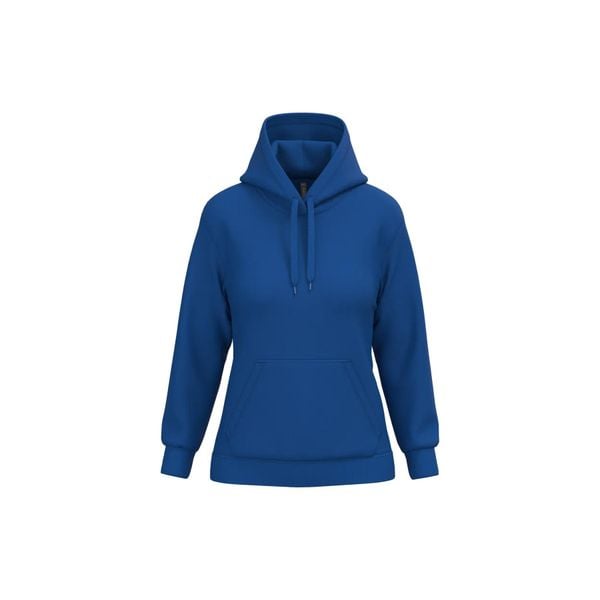 Bluza damska z kapturem Kariban. Niebieskie bluzy KARIBAN, xl, bez wzorów, z bawełny, z kapturem. Za 139.00 zł.