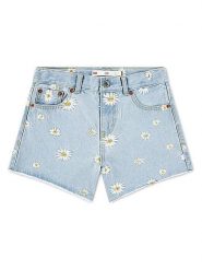 Levi's Kids Szorty dżinsowe w kolorze błękitnym rozmiar: 152. Niebieskie szorty Levi's Kids, z aplikacjami, z bawełny, klasyczne. Za 109.95 zł.