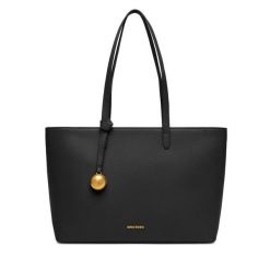 Torebka Gino Rossi. Czarne torebki klasyczne Gino Rossi, bez wzorów, bez dodatków. Za 279.99 zł.