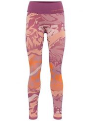 KARI TRAA Legginsy funkcyjne "Mille" w kolorze pomarańczowo-jasnoróżowym rozmiar: XS/S. Pomarańczowe legginsy Kari Traa, s, bez wzorów. Za 127.65 zł.
