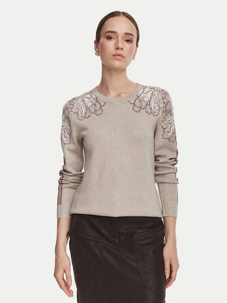 Liu Jo Sport Sweter TF6094 MS49I Szary Regular Fit. Szare swetry Liu Jo Sport, xs, bez wzorów, z wiskozy, bez ramiączek. Za 729.99 zł.