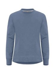 Clique Bluza damska Miami PRO Roundneck z bawełny i recyclatu. Niebieskie bluzy CLIQUE, m, bez wzorów, z bawełny, bez kaptura. Za 192.01 zł.