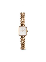 Daniel Wellington Zegarek Jolie Chain 15 DW00100835 Różowe złoto. Czerwone, analogowe zegarki Daniel Wellington, złote. Za 889.99 zł.