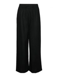 Vero Moda Spodnie w kolorze czarnym rozmiar: M. Czarne spodnie materiałowe Vero Moda, na co dzień, m, bez wzorów, z materiału. Za 52.79 zł.