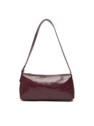JENNY Torebka C-JNY-M-012-08 Bordowy. Czerwone torebki klasyczne Jenny, bez wzorów, z materiału, bez dodatków. Za 119.99 zł.